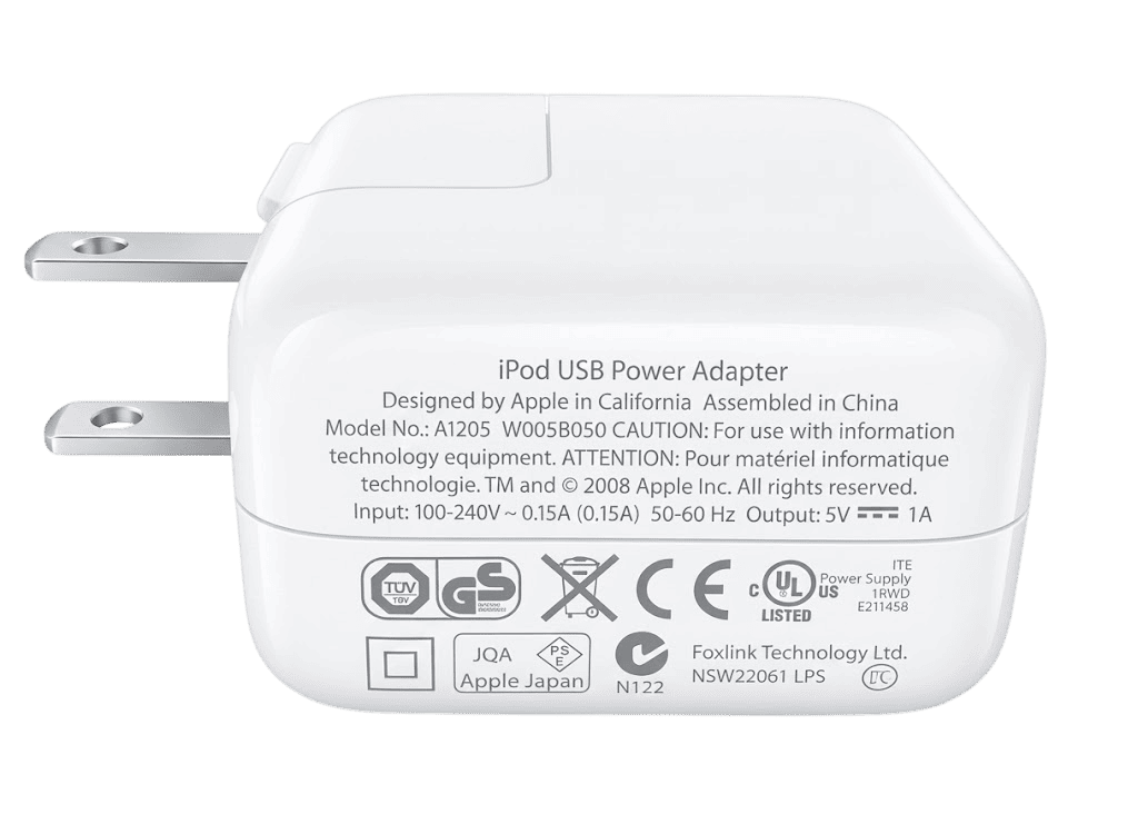 Adaptador de energia USB de 5W(Original)