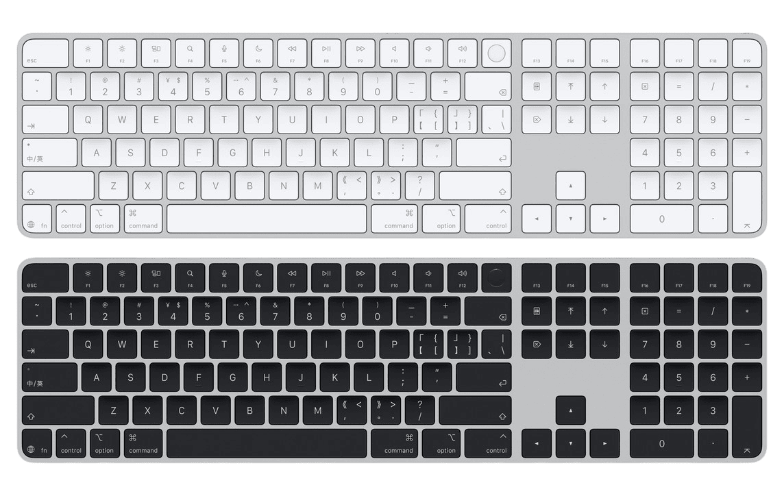 Magic Keyboard(com Touch ID e teclado numérico) (USB-C)