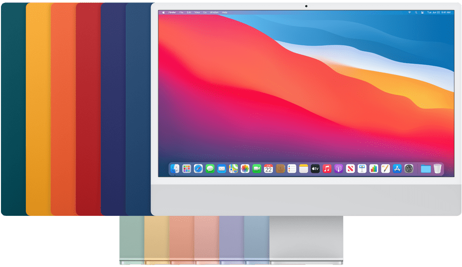 iMac(24 pol., M1, 2021, 4 portas)