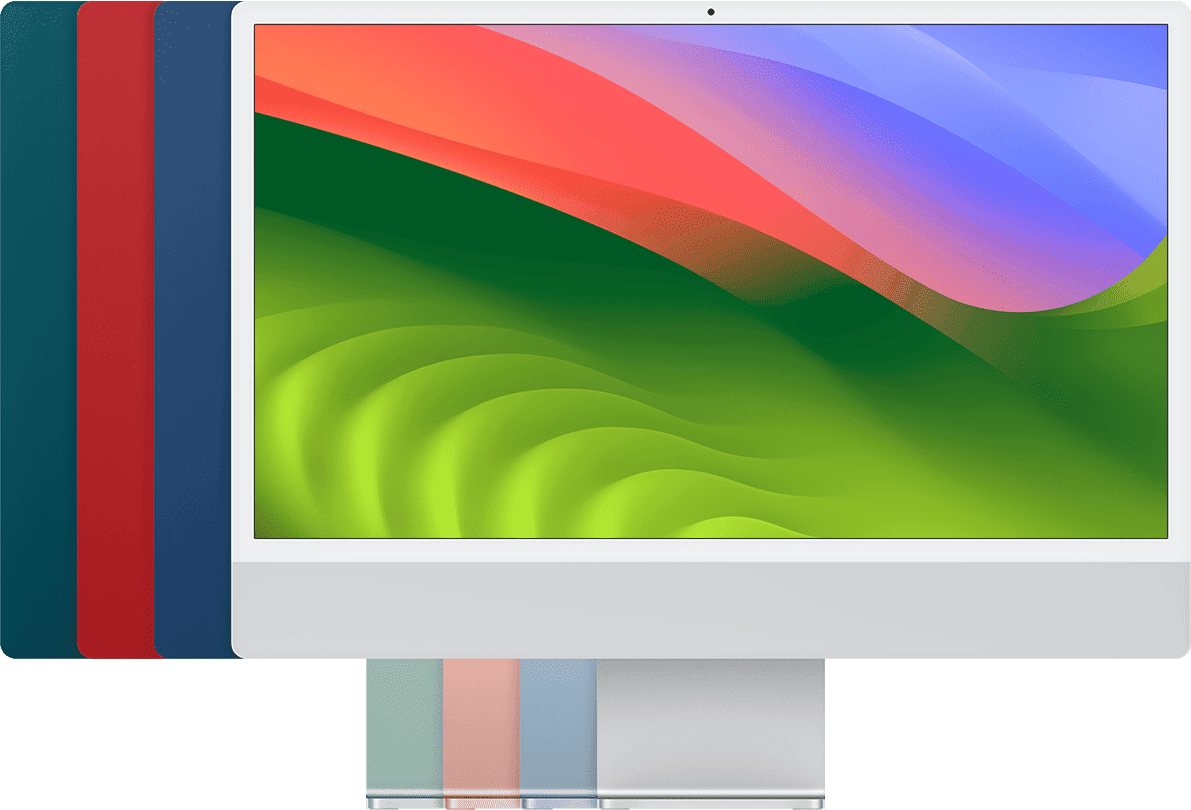 iMac(24 pol., 2023, 2 portas)