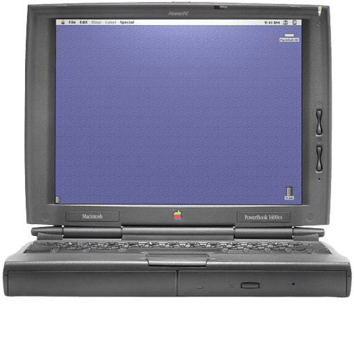 Macintosh PowerBook 1400cs(11,3 pol., outubro de 1996)